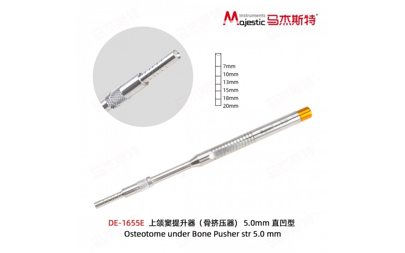 Osteotome under Bone Pusher (DE-1655E)