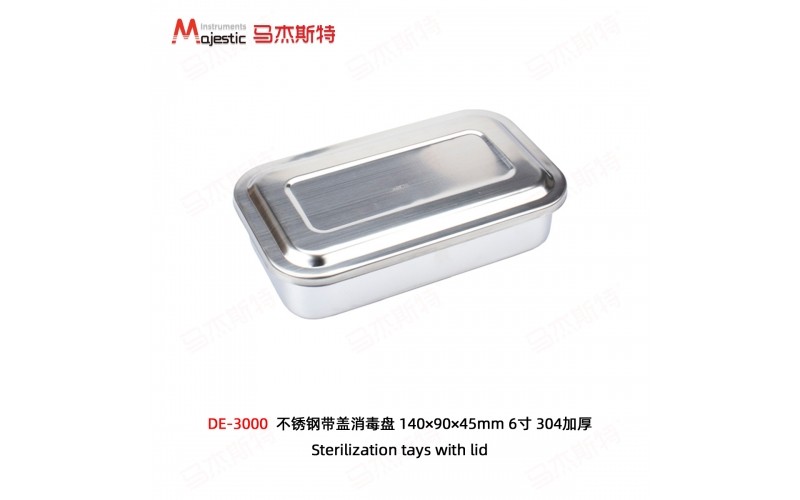 Sterilization Trays with lid (DE-3000)